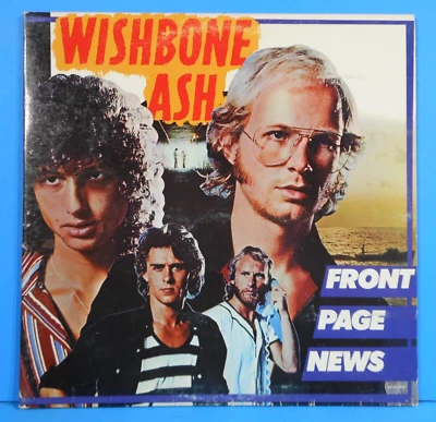 WISHBONE ASH FRONT PAGE NEWS LP 1977 ORIGINAL PRESS GREAT CONDITION! VG+/VG+!!A - Image 1 of 4