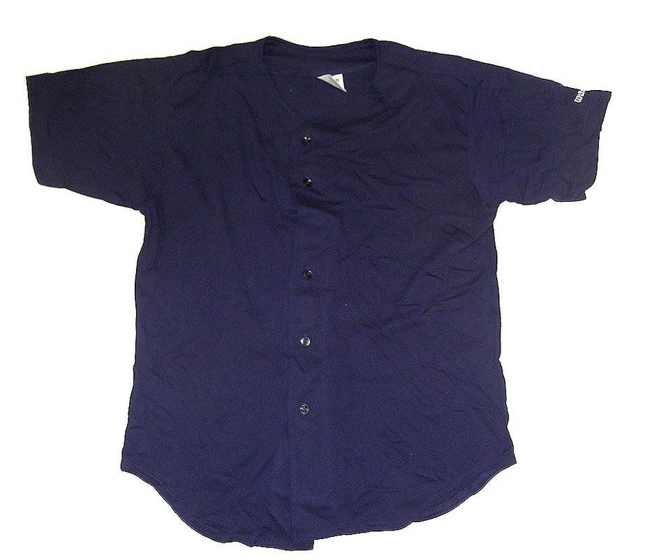 Camiseta deportiva Wilson A4788 azul marino con botones completos juvenil Foto 1 de 1