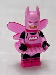 Lego Batman Movie Serie 1 Batman rosa Fee Minifigur gebraucht ohne Zauberstab - Bild 1 von 6