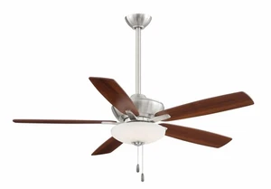 Minute - LED Ceiling Fan - 18.25 inches tall by 52 inches wide-Brushed - Picture 1 of 1