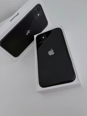 Apple iPhone 11 64GB - Schwarz in OVP wie NEU!!! - Bild 1 von 4