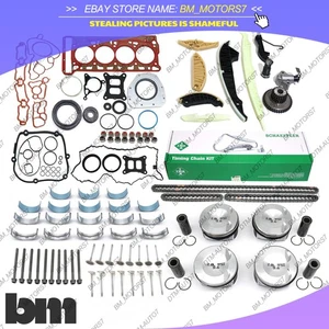 OEM Engine Rebuild Overhaul Valves Kit For VW Audi S3 TTS Golf R MK7 2.0 CJX TSI - Picture 1 of 8