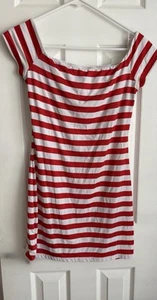Susana Monaco rot-weiß gestreiftes Top - Größe M - Bild 1 von 4