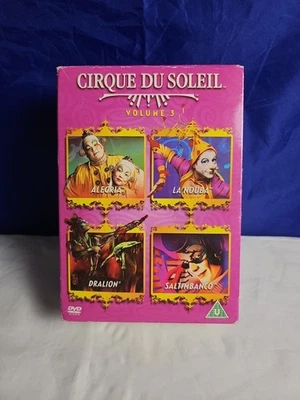 Cirque Du Soleil: Vol. 3 - Allegria -La Nouba -Dralion- SaltimBango DVD Set - Image 1 of 4