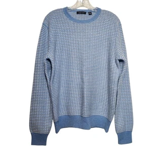 Saks Fifth Avenue Herren Gr. M Pullover Strickpullover 100% Kaschmir Blau Freizeit EUC! - Bild 1 von 5