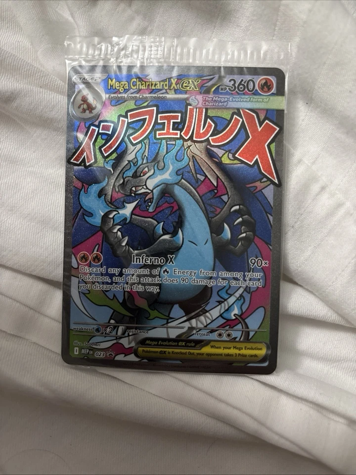 SEALED Mega Charizard X ex MEP 23 & Oricorio ex MEP 24 SIR Pokémon TCG UPC Promo - Image 1 of 1