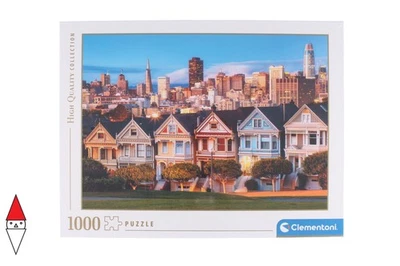 PUZZLE PAESAGGI CLEMENTONI CITTA PAINTED LADIES 1000 PZ - Immagine 1 di 2