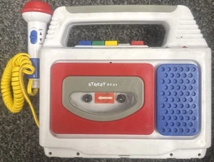 Street Beat Sing A Long Cassette Recorder Player Microphone CT-71 Untested - Picture 1 of 4