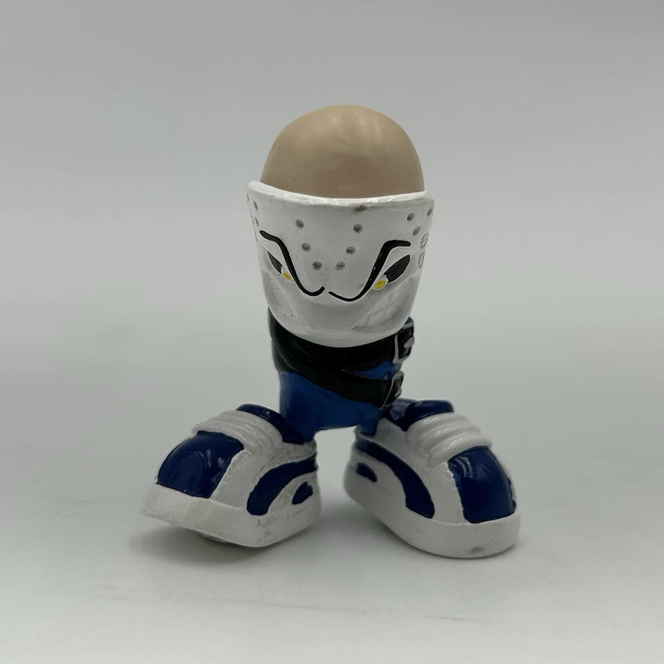 MASCARA DE HOCKEY TECH DECK DUDE NORMAN Figura Azul Variante Rara 2001 Coleccionable Foto 1 de 4