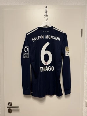 FC Bayern München Trikot Thiago „Matchworn“ Matchprepared Jersey 2017/2018 - Bild 1 von 4