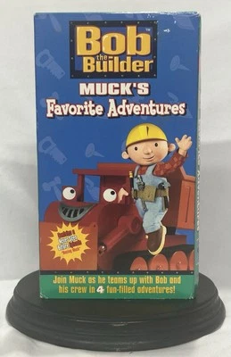 Bob the Builder Muck's Favorite Adventures (VHS, 2003) - Image 1 of 4