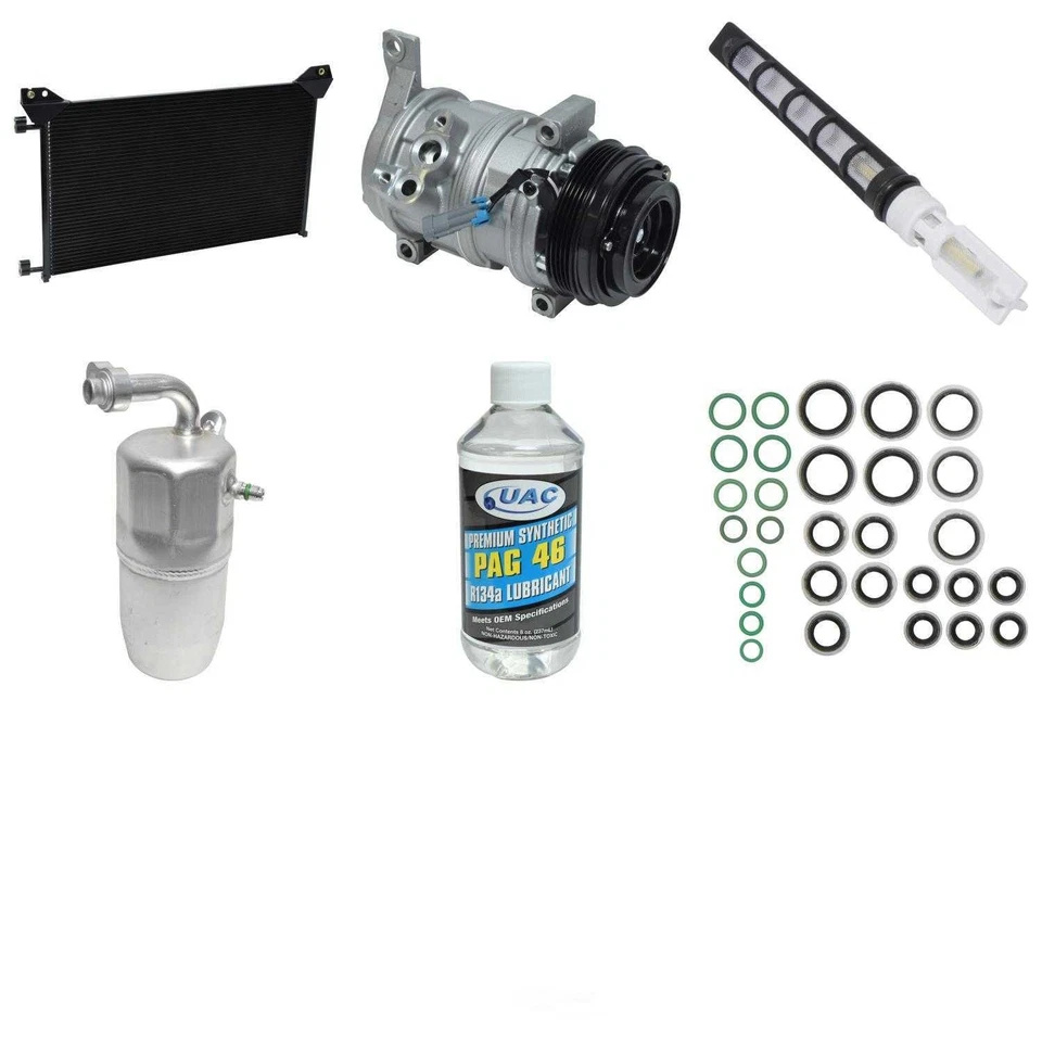 Kit Compresor A/C-Compresor-Condensador Kit de Repuesto UAC KT 4052A Foto 1 de 1
