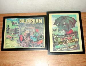 VTG GENUINE BULL DURHAM TOBACCO THREE GENERATIONS/GENERAL STORE 11 X 14 POSTERS - Picture 1 of 12