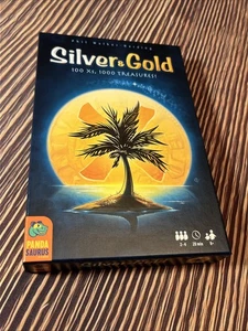 Pandasaurus Spiele Silber und Gold 2019 Flip And Write Brettspiel - vollständig  - Bild 1 von 4