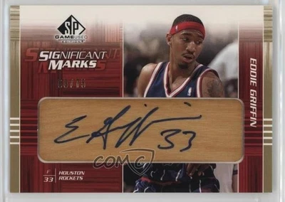 2003-04 SP Game Used Significant Marks /75 Eddie Griffin #GR-SM Auto - Image 1 of 2
