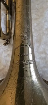 Trompeta Selmer Paris 24B - K modificada 1959 - SN 22495 Foto 1 de 4