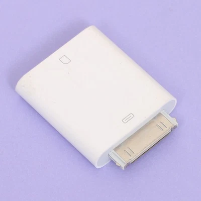 Genuine Apple SD Memory Card to 30-Pin Adapter iPad Camera Connection Kit A1362 - Bild 1 von 3
