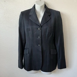 Grand Prix Damen S-M Jagdmantel Reitsport Blazer Jacke kariert 3 Knopf Verschluss - Bild 1 von 11