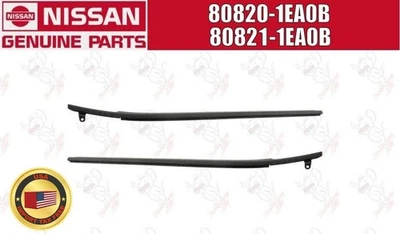 Juego de molduras de puerta exterior delantera original Nissan 370Z Z34 80820-1EA0B 80821-1EA0B Foto 1 de 4