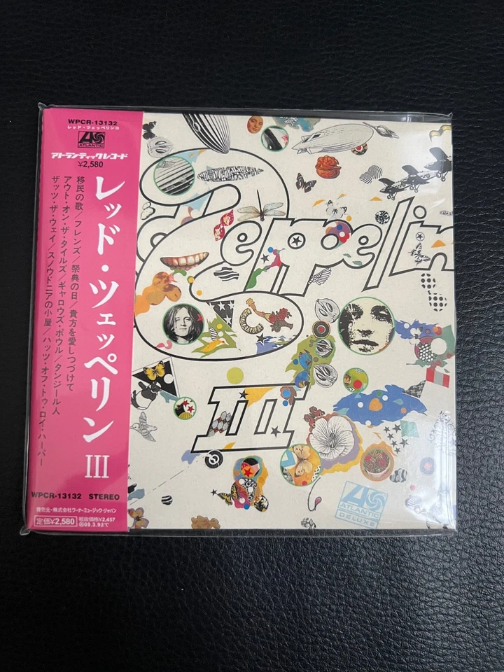 LED ZEPPELIN / III  - CD- JAPAN IMPORT - mini LP cover - NEW - - Bild 1 von 2