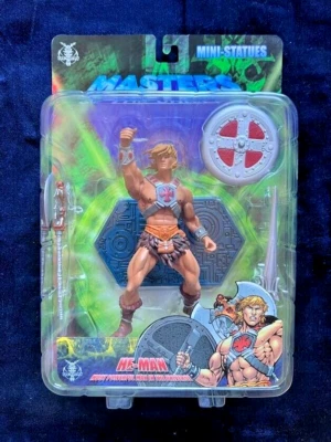 He-Man Masters Of The Universe MOTU Neca как новый на картонке: мини-статуэтка Хи-Мена - Изображение 1 из 2