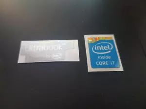 Intel Ultrabook Performance + Intel i7 Sticker Genuine Laptop Desktop PC NUC - Photo 1/1