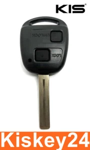2Tasten Chiave Alloggiamento Con Anello Gomma per Toyota Corolla Aygo Lexus - Foto 1 di 4