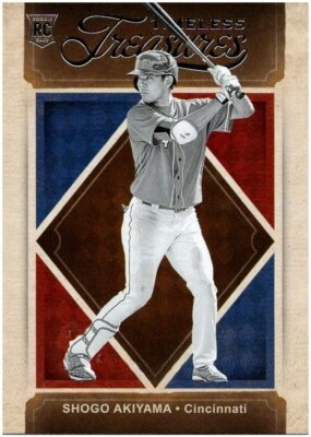 2020 Panini Chronicles Timeless Treasures #1 Shogo Akiyama RC - Image 1 of 2