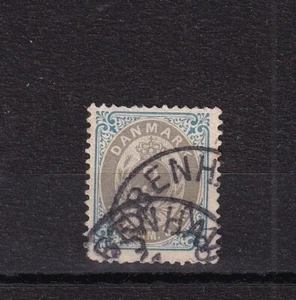 DENMARK 1895 Stamp Crowns and Coronets Frame I, wmk 1Y, perf 12¾ LOT 624 - Picture 1 of 3