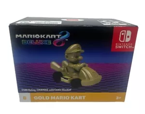 McDonald's Nintendo MarioKart 8 Deluxe Dorado Mario Kart Happy Meal Juguete Nuevo #6 - Imagen 1 de 4