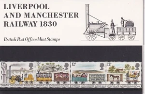 GB 1980 Eisenbahn Präsentationspaket 116 mit SG1116a ""Grey Step"" Sorte postfrisch - Bild 1 von 2