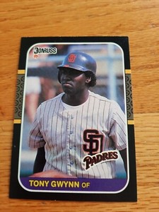 1987 Donruss Tony Gwynn #64 San Diego Padres HOF - Free Shipping