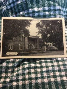 Ozark, Alabama AL HOTEL MILLS 1947 Postkarte am Straßenrand Oldtimer - Bild 1 von 5