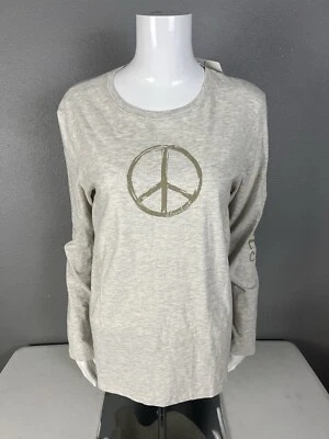 Camiseta para mujer GEAR FOR SPORTS L/S talla mediana (Steamboat CO.) Nuevo con etiquetas Beige  Foto 1 de 4