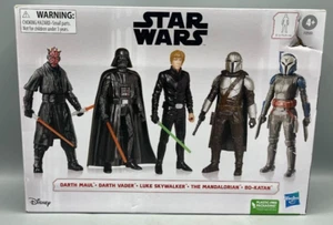 Star Wars Maul, Vader, Skywalker, Mandalorian, Bo-Katan 6" Heros & Villians*READ - Picture 1 of 1