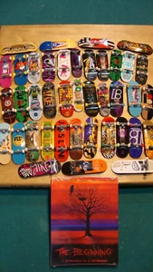 grande lotto di 40 schede dita TECH DECK, 3 CD TONY HAWK-G&S-BIRD HOUSE - Foto 1 di 1