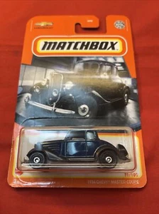 Chevy® Master Coupe 2022 Matchbox #71 1934 azul Almirante | FSC - Imagen 1 de 2