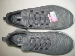 Tennis donna SKECHERS taglia 8 1/2 M grigio nuovo - Foto 1 di 2
