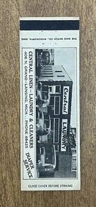 Cubierta de cerilla de colección Central Laundry Lansing Michigan - Imagen 1 de 2