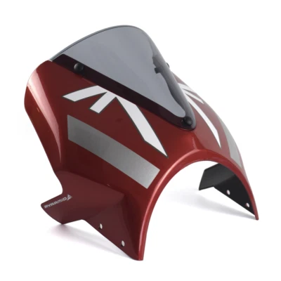Triumph Speed 400 (24) Vision Fly Screen: Carnival Red/Storm Grey 26700R - Image 1 of 4