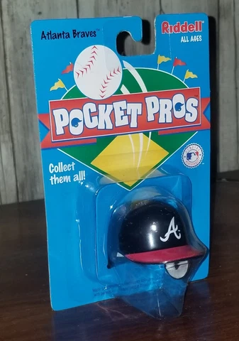 1997 ATLANTA BRAVES POCKET PRO RIDDELL BASEBALL HELMET NIP Cover