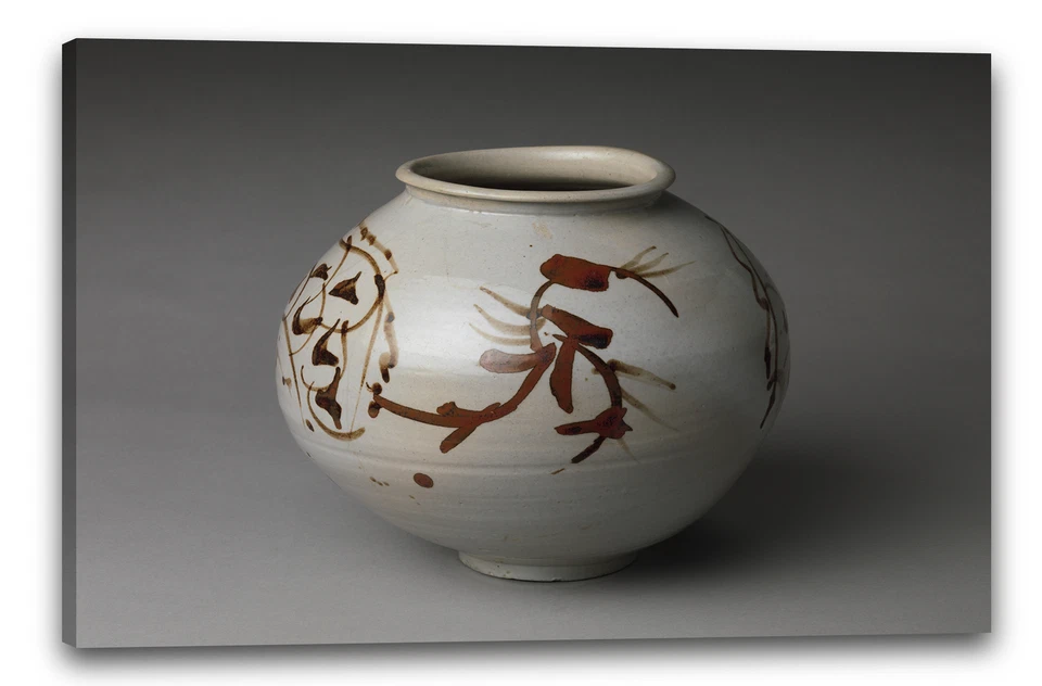 Lienzo/Marcos Dinastía Joseon - Jarra decorada con dragones - Imagen 1 de 4