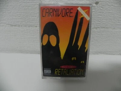 Carnivore - Retaliation 2001 KOREA Cassette Tape + 3 BONUS TRACK / SEALED NEW - Image 1 of 4