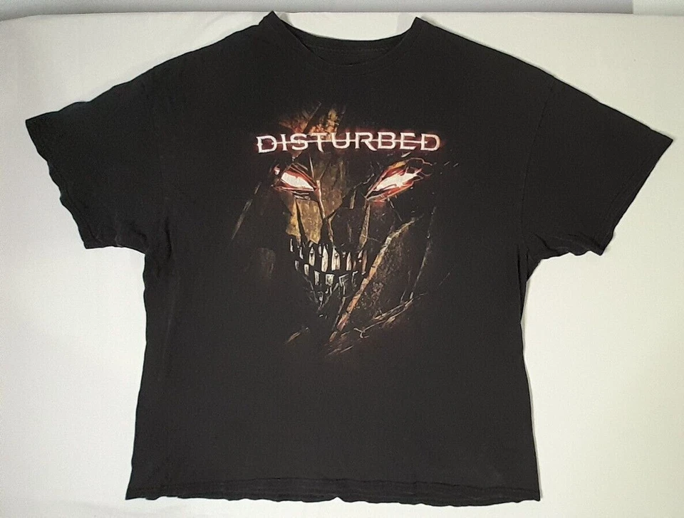 Disturbed Band Shirt Mens Size XL Bravado Tag Heavy Metal Rock Band T-shirt - Image 1 of 3
