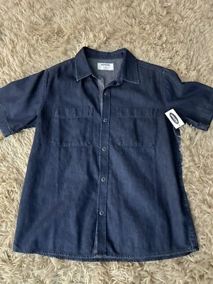 Youth Old Navy Jean T-Shirt Blue Size L 10/12 - Image 1 of 2