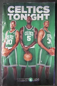 Nov. 2007 Boston Celtics Tonight Program vs. Knicks with "The New Big 3" Cover - Picture 1 of 2