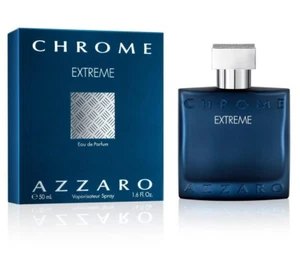 AZZARO CHROME EXTREME for Men 1.7 oz 50 ml Eau de Parfum Spray NEW IN BOX SEALED - Picture 1 of 1