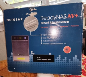 Netgear ReadyNAS NV+ Network Attached Storage 1TB SATA Disks RND4250-100NAS - Picture 1 of 10