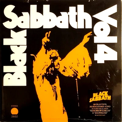BLACK SABBATH - Vol. 4 - LP 180G Vinyl 2012 Remastered Audio Import Ozzy Sealed - Image 1 of 3