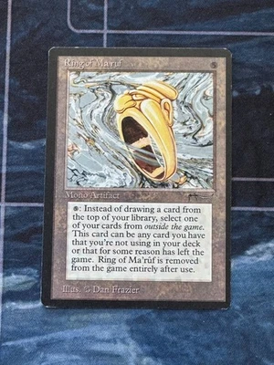MTG: Magic Arabian Nights - Ring of Ma'ruf *Light Play* Vintage - Image 1 of 4